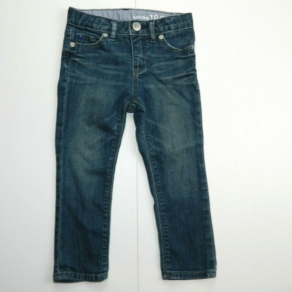 Baby Gap 1969 Skinny Jean w stretch Blue Toddler Girls 2T